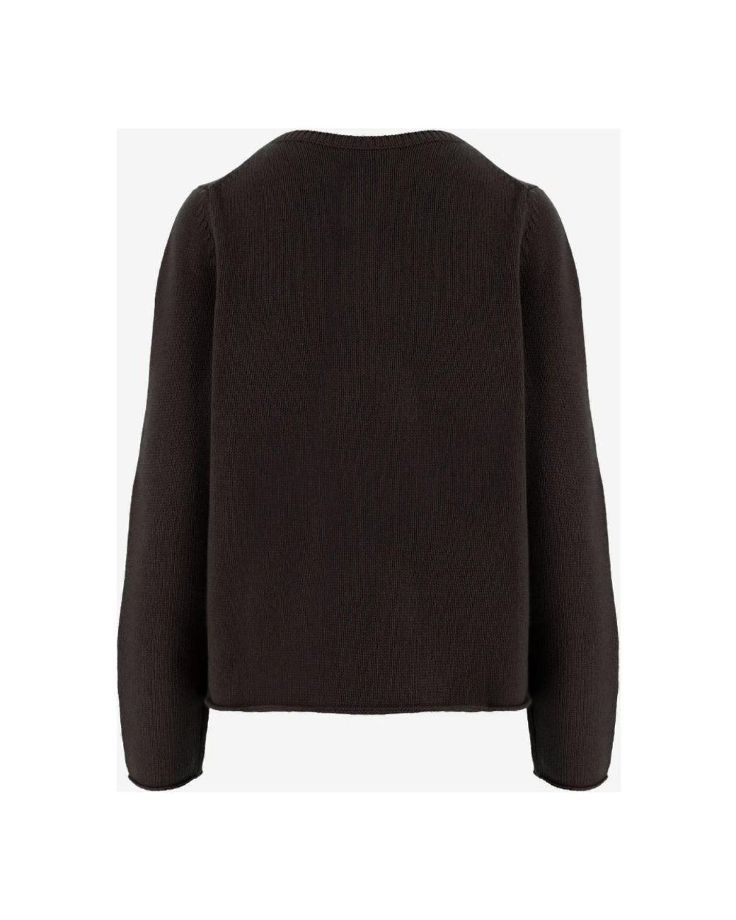 Allude Black Cashmere Knitwear