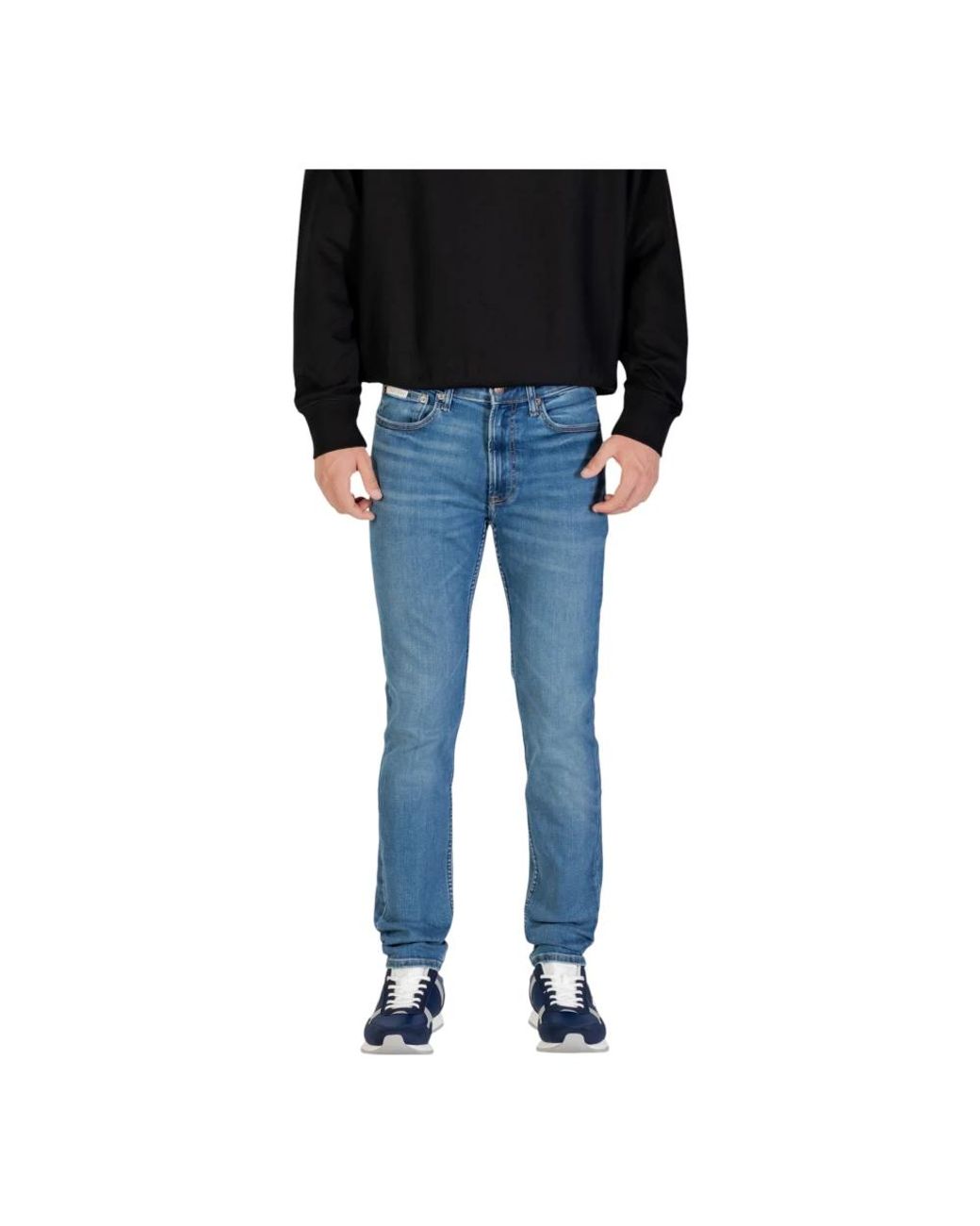 Calvin Klein Black Slim Fit Jeans for men