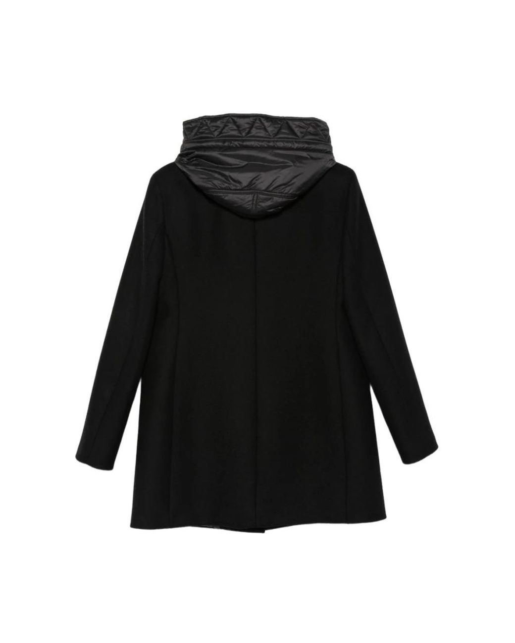 Fay Black Single-Breasted Coats