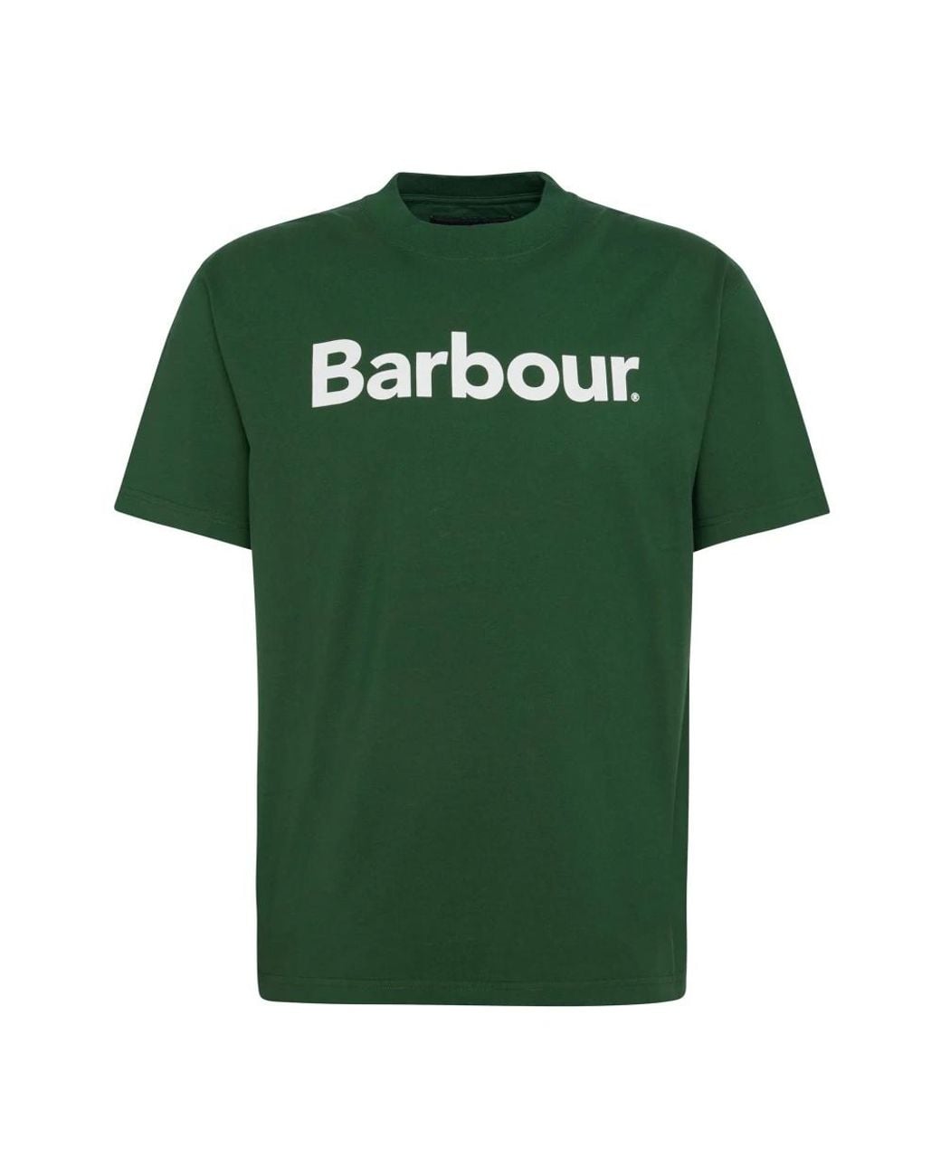 Barbour Pensford Oversized Tee in het Green voor heren