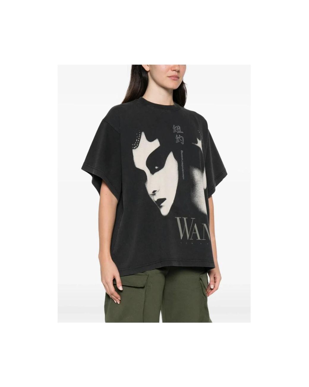 Alexander Wang Black T-Shirts