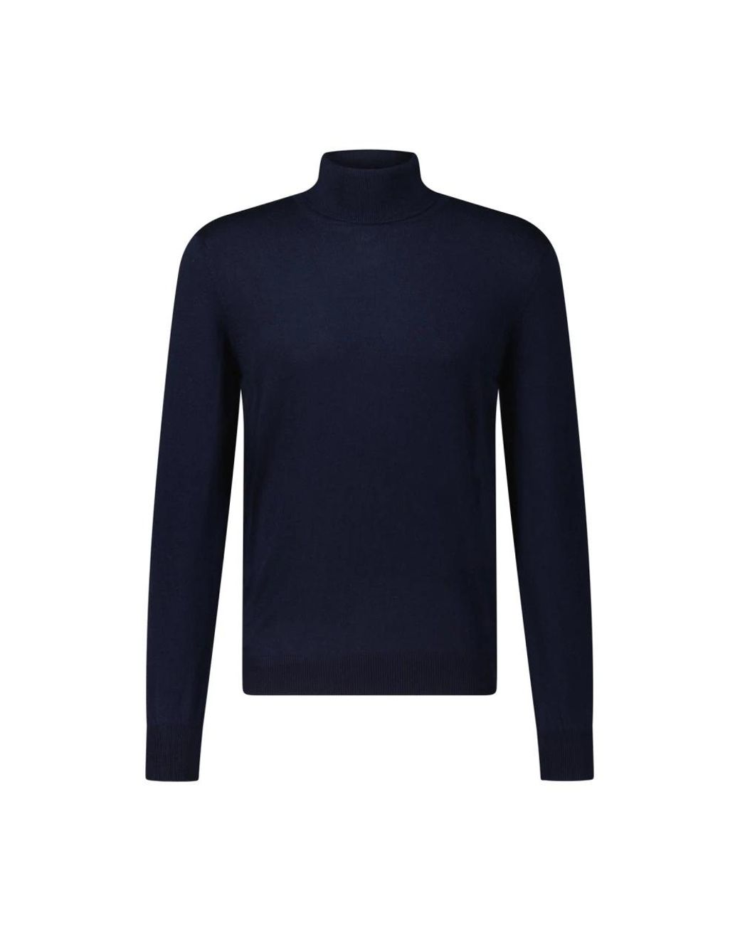 Gran Sasso Turtleneck Sweater in het Blue voor heren