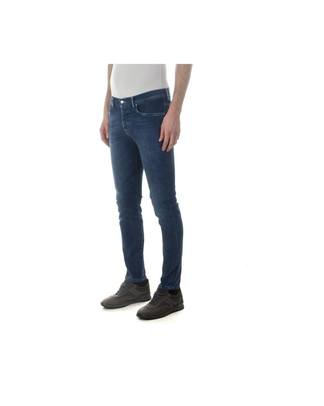 Daniele Alessandrini Blue Skinny Fit Jeans for men
