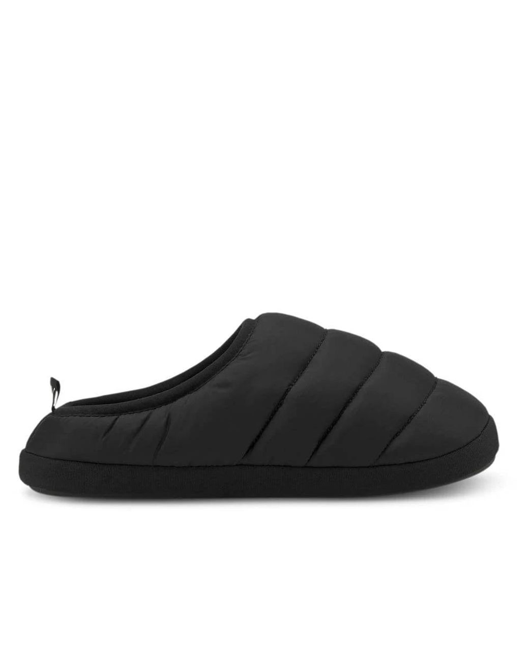 PUMA Gemutliche plusch hausschuhe in Schwarz Lyst DE