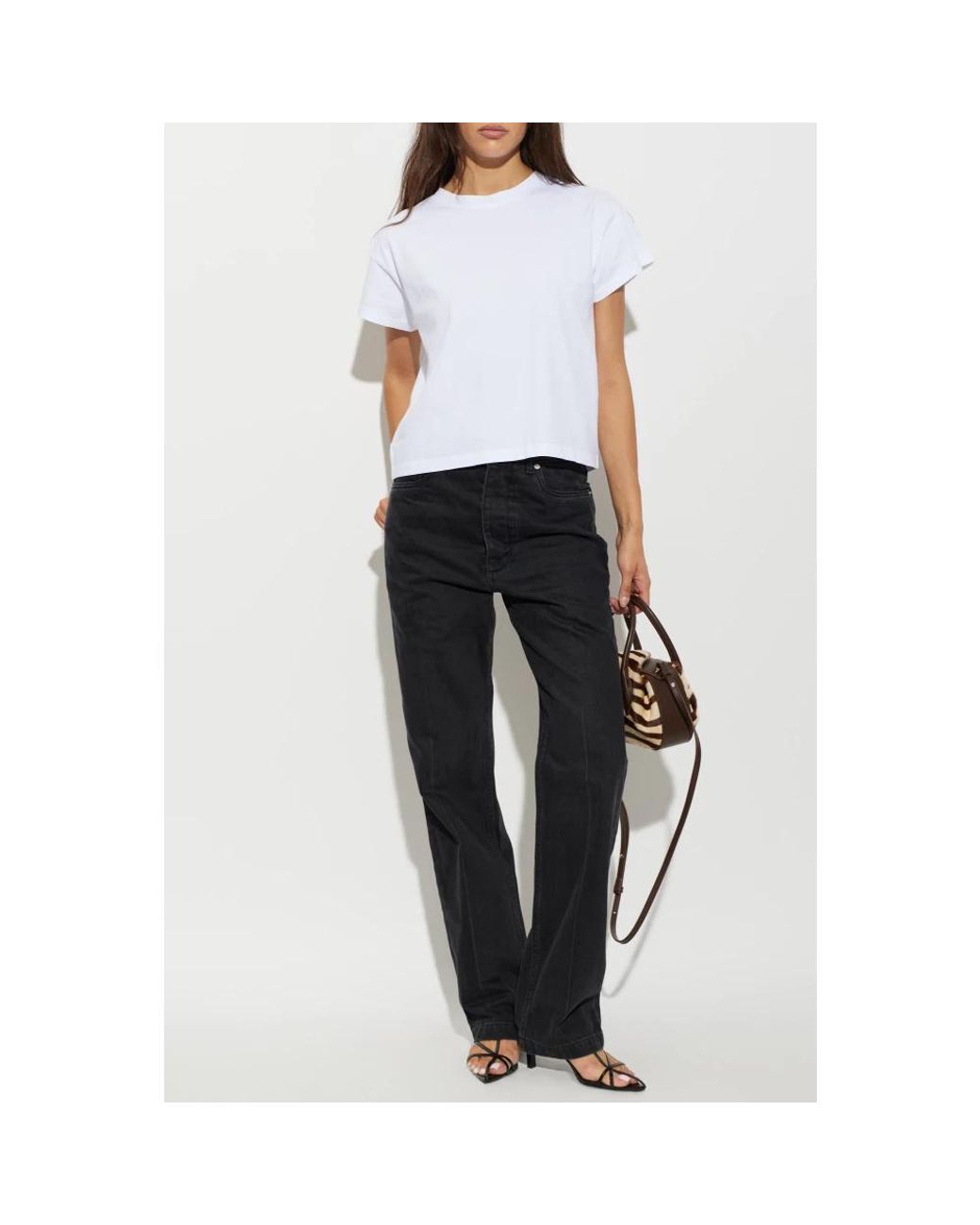 Straight Jeans Studio Nicholson de color Black