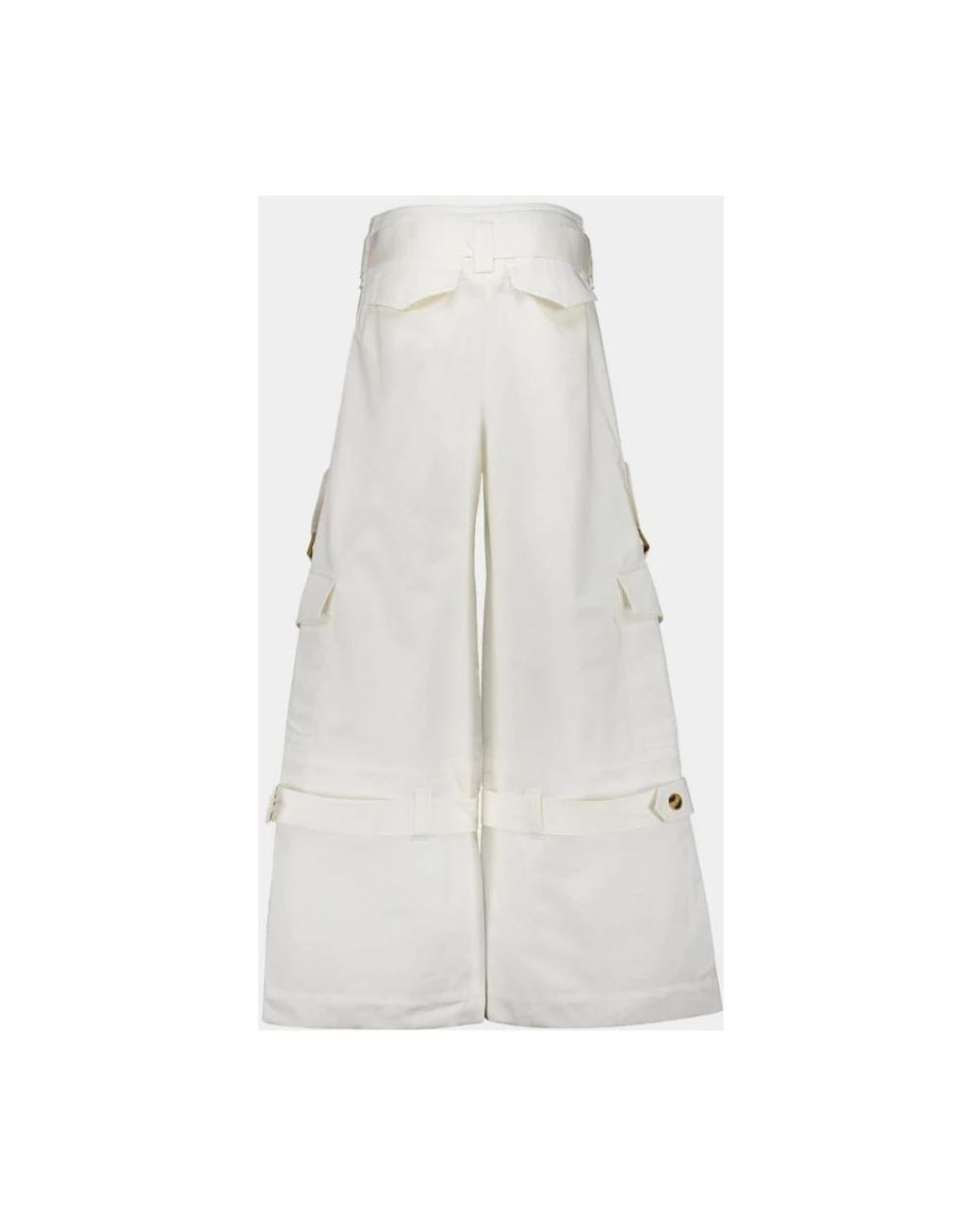 Zimmermann White Wide Trousers