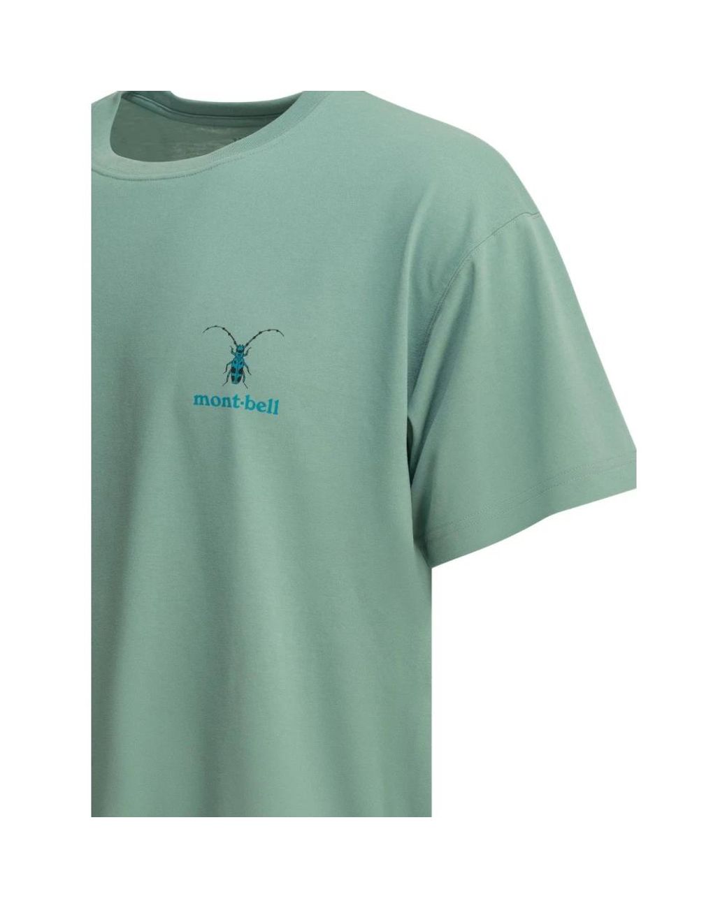 Montbell Green T-Shirts for men