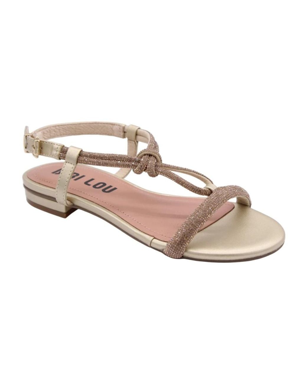 Bibi Lou Pink Flat Sandals