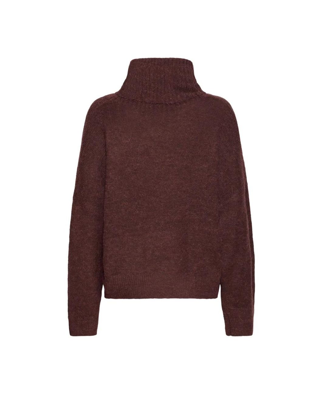 Turtlenecks Ichi de color Brown
