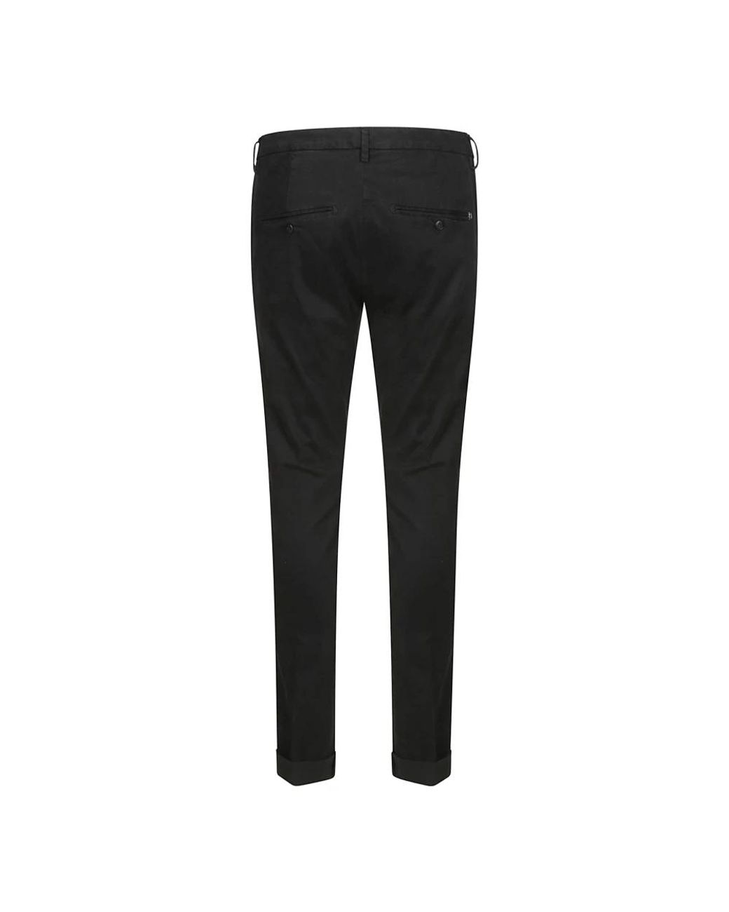 Dondup Black Chinos for men
