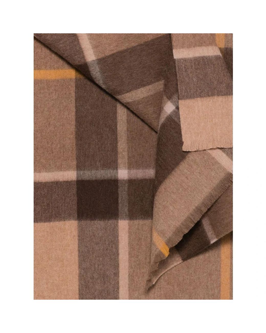 Barbour Brown Winter Scarves