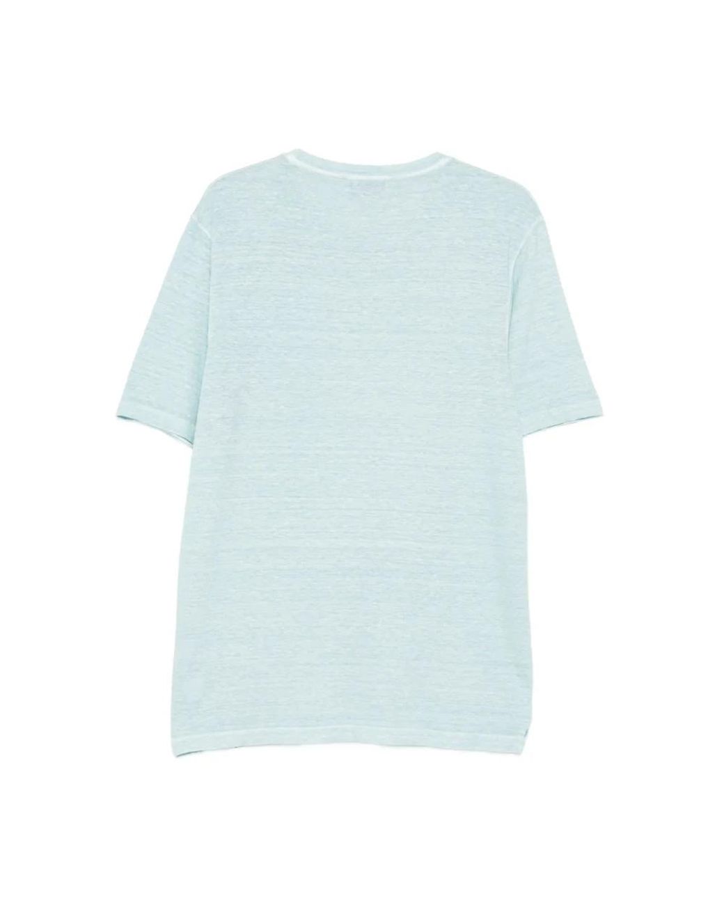 Gran Sasso Blue T-Shirts for men