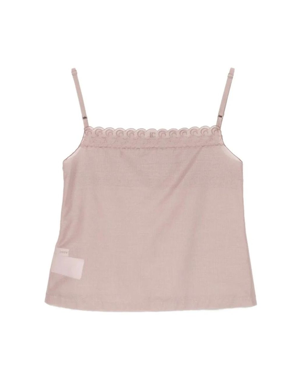 Low Classic Pink Sleeveless Tops