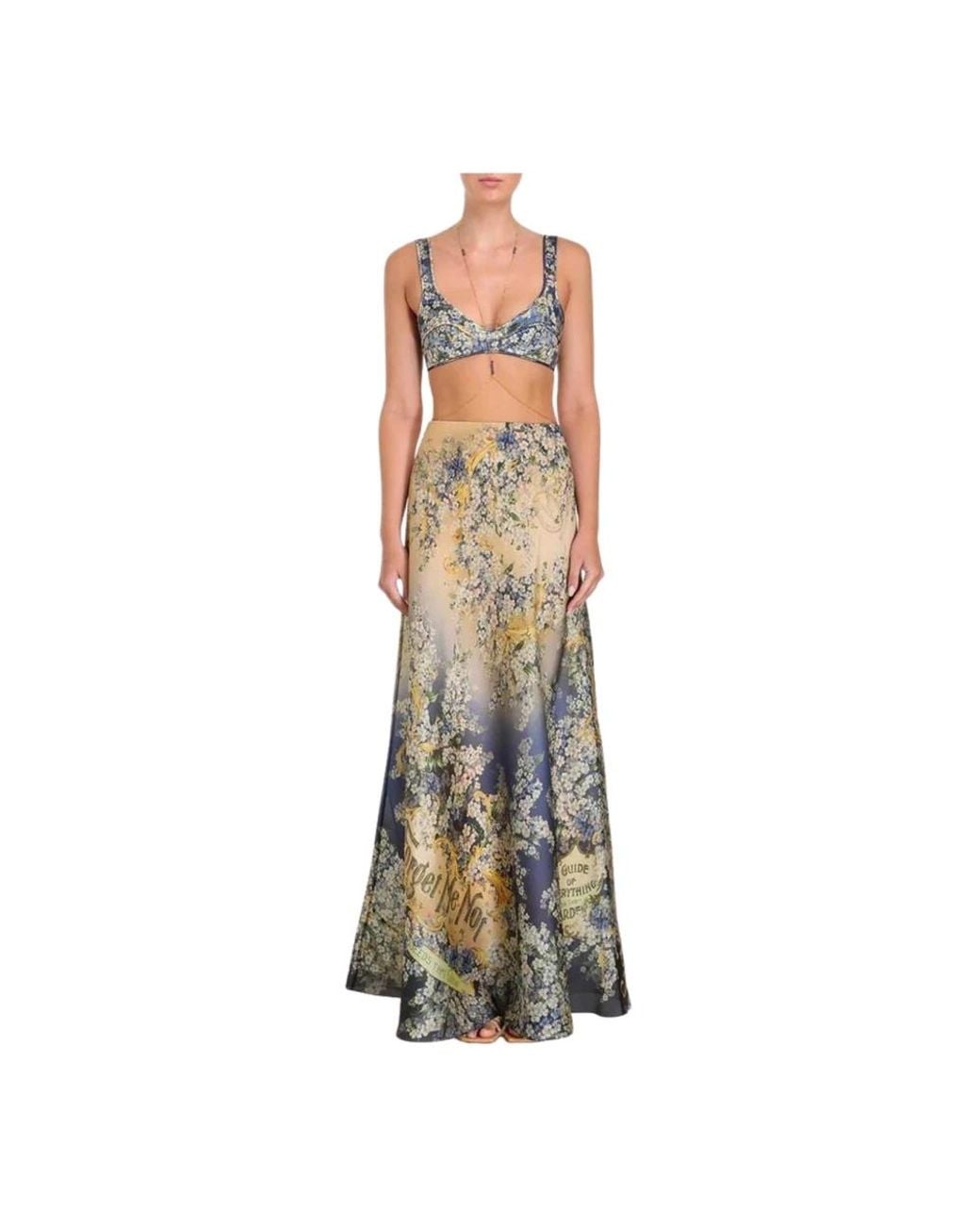 Zimmermann Blue Sleeveless Tops