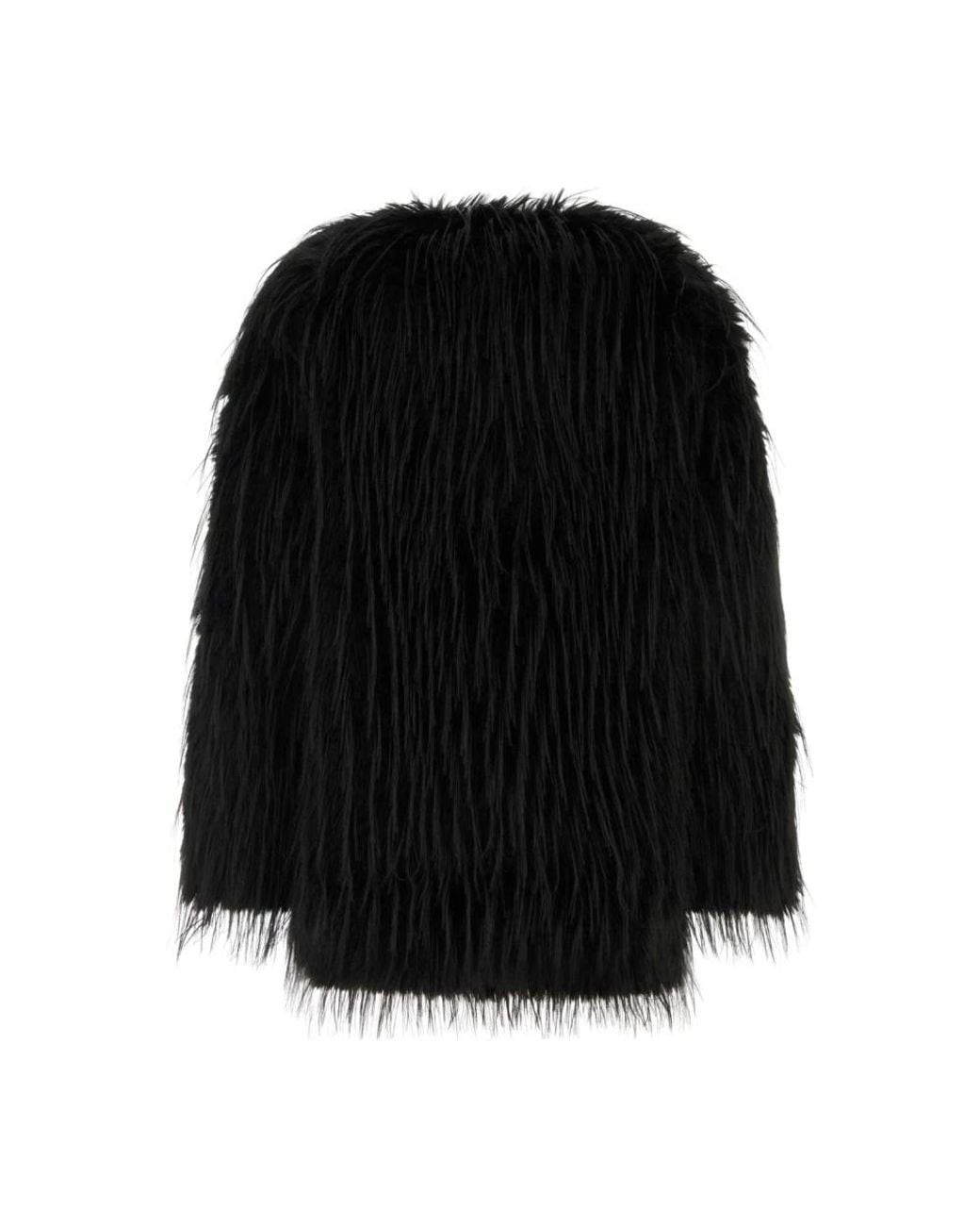 Loulou de Saison Black Faux Fur & Shearling Jackets