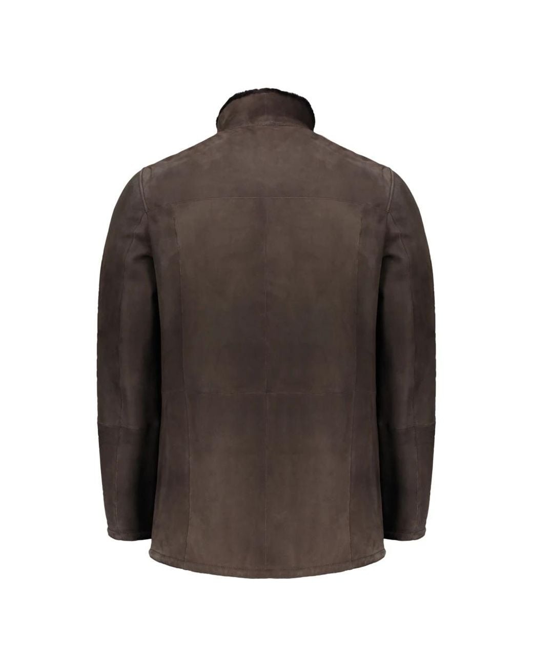 Moorer Brown Leather Jackets for men