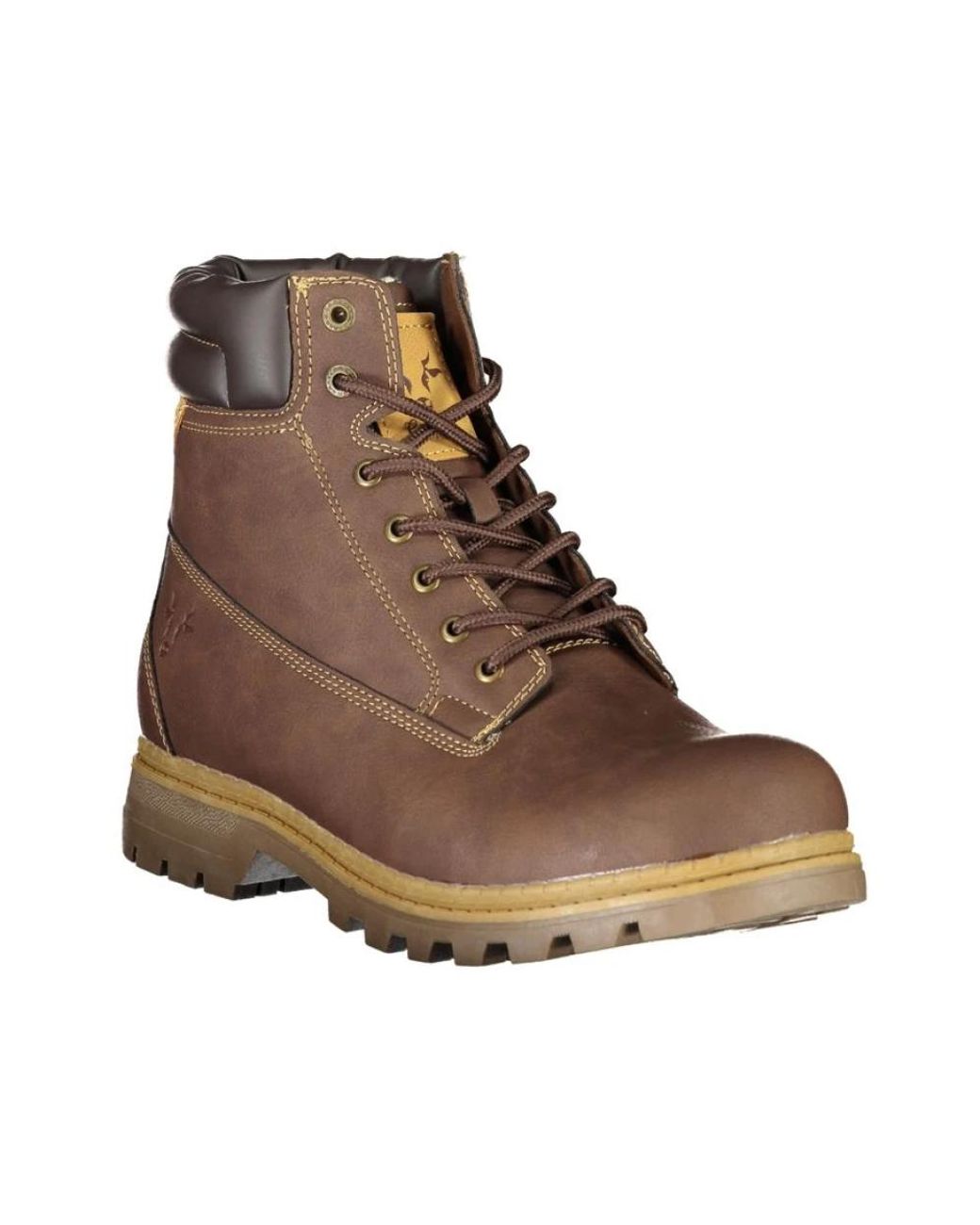 Carrera Brown Lace-Up Boots for men