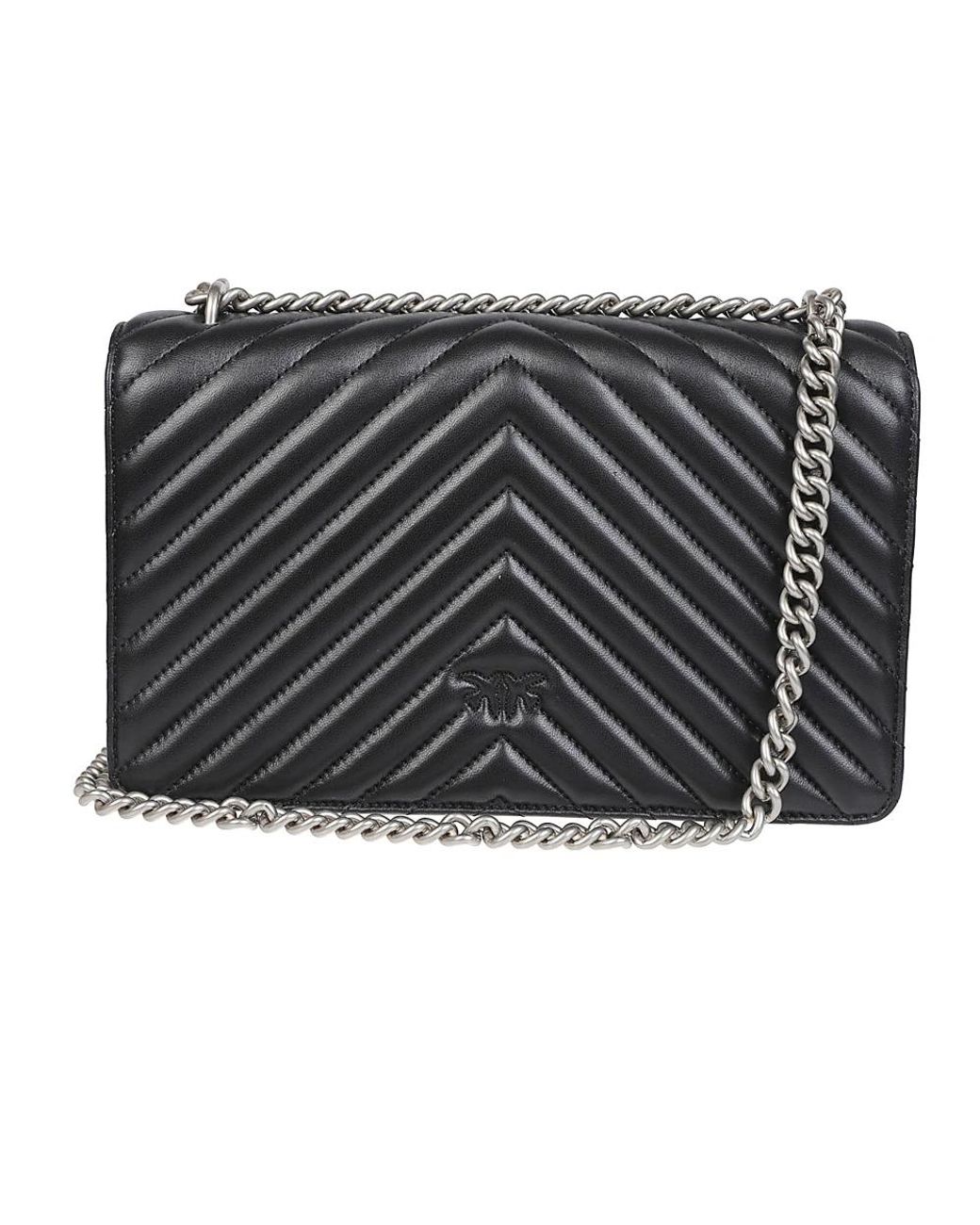 Pinko Metallic Shoulder Bags