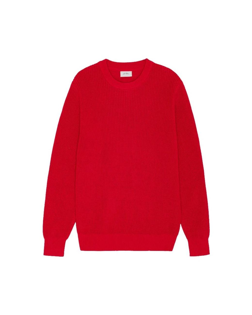 Les Deux Red Round-Neck Knitwear for men