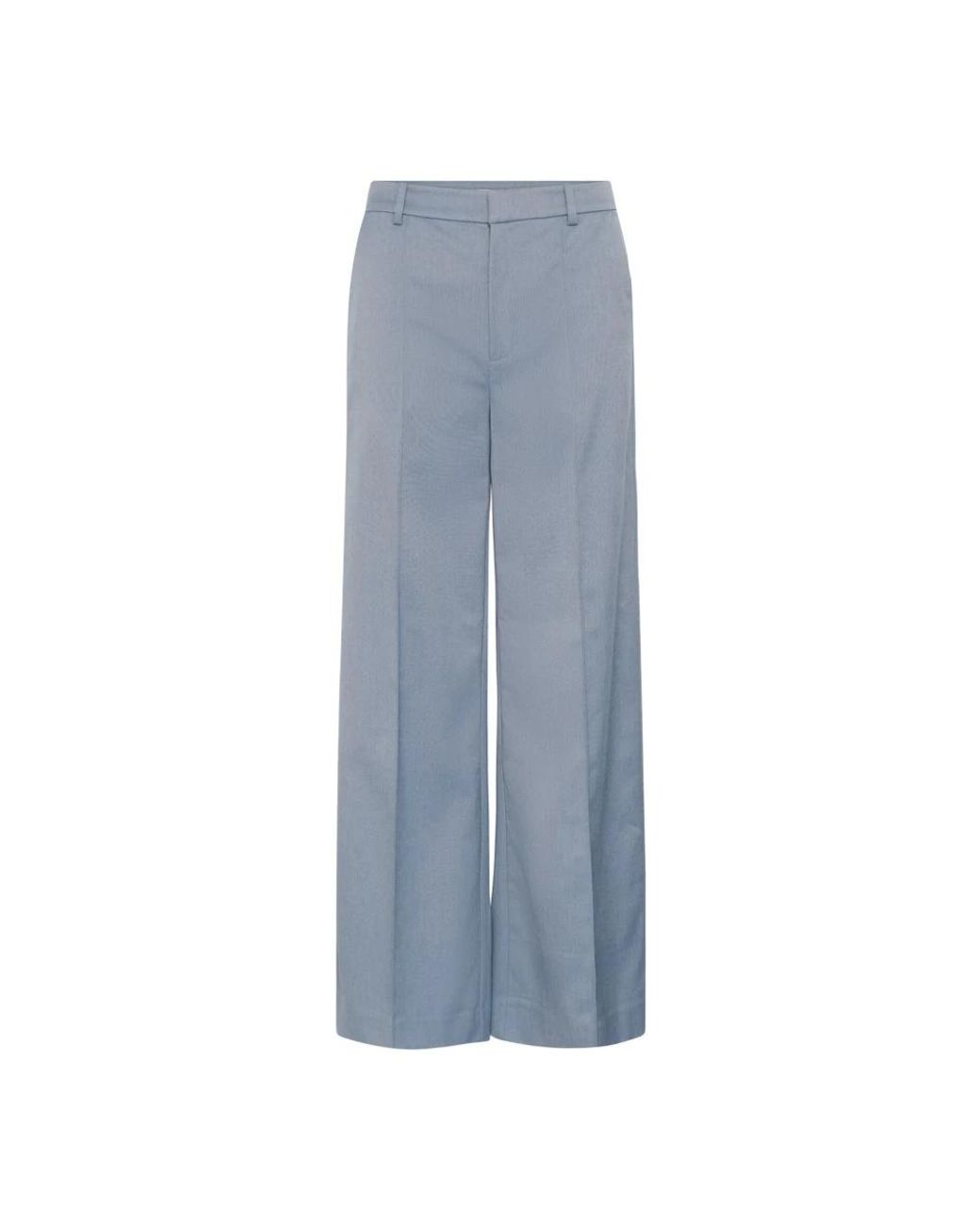 Gestuz Broeken ,Blauw ,Wide Broeken in het Blue