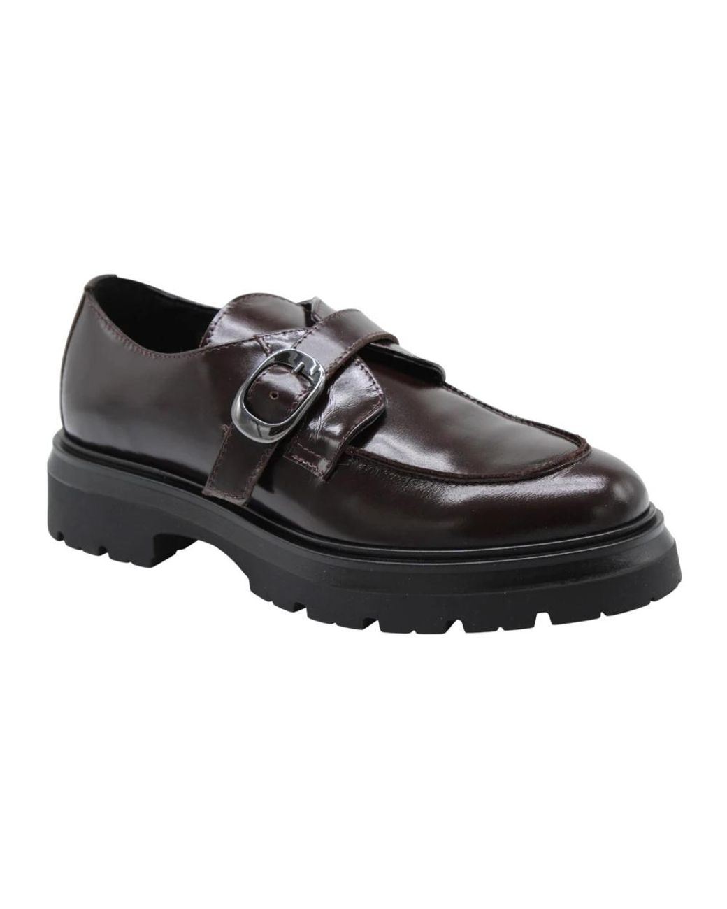 E mia Black Gespschoen