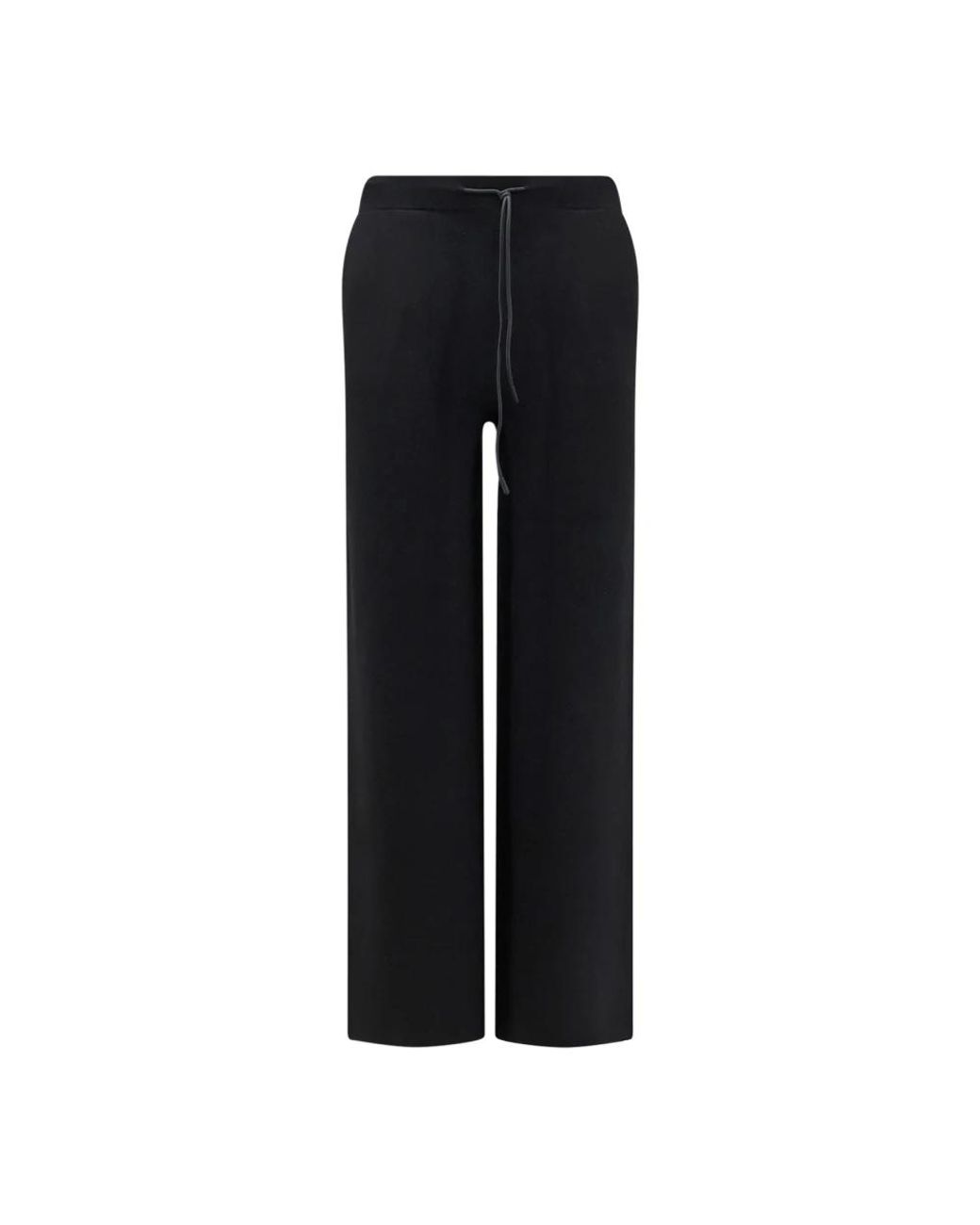 Hevò Black Straight Trousers for men