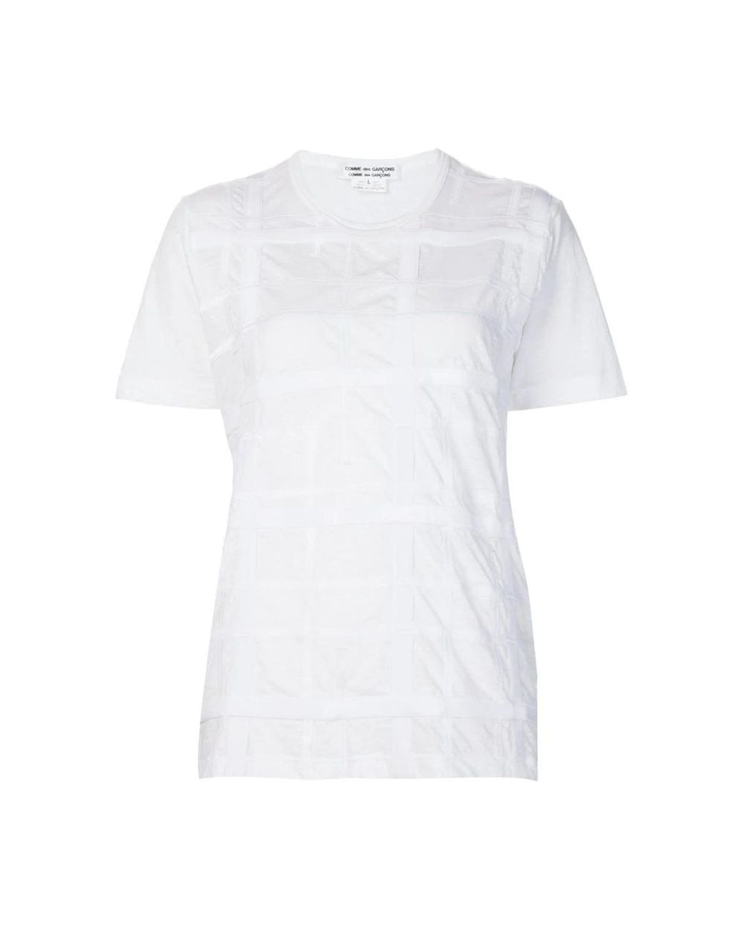 Comme des Garçons White T-Shirts