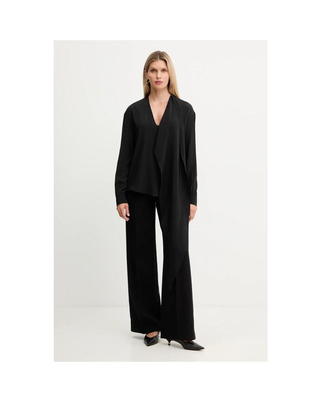 Blouses SIMONA CORSELLINI de color Black