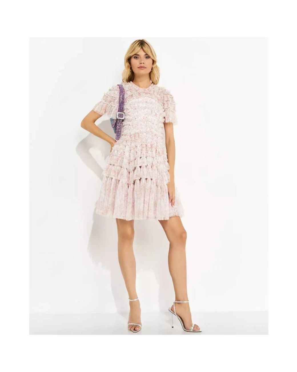 Dresses > day dresses > short dresses Needle & Thread en coloris Pink