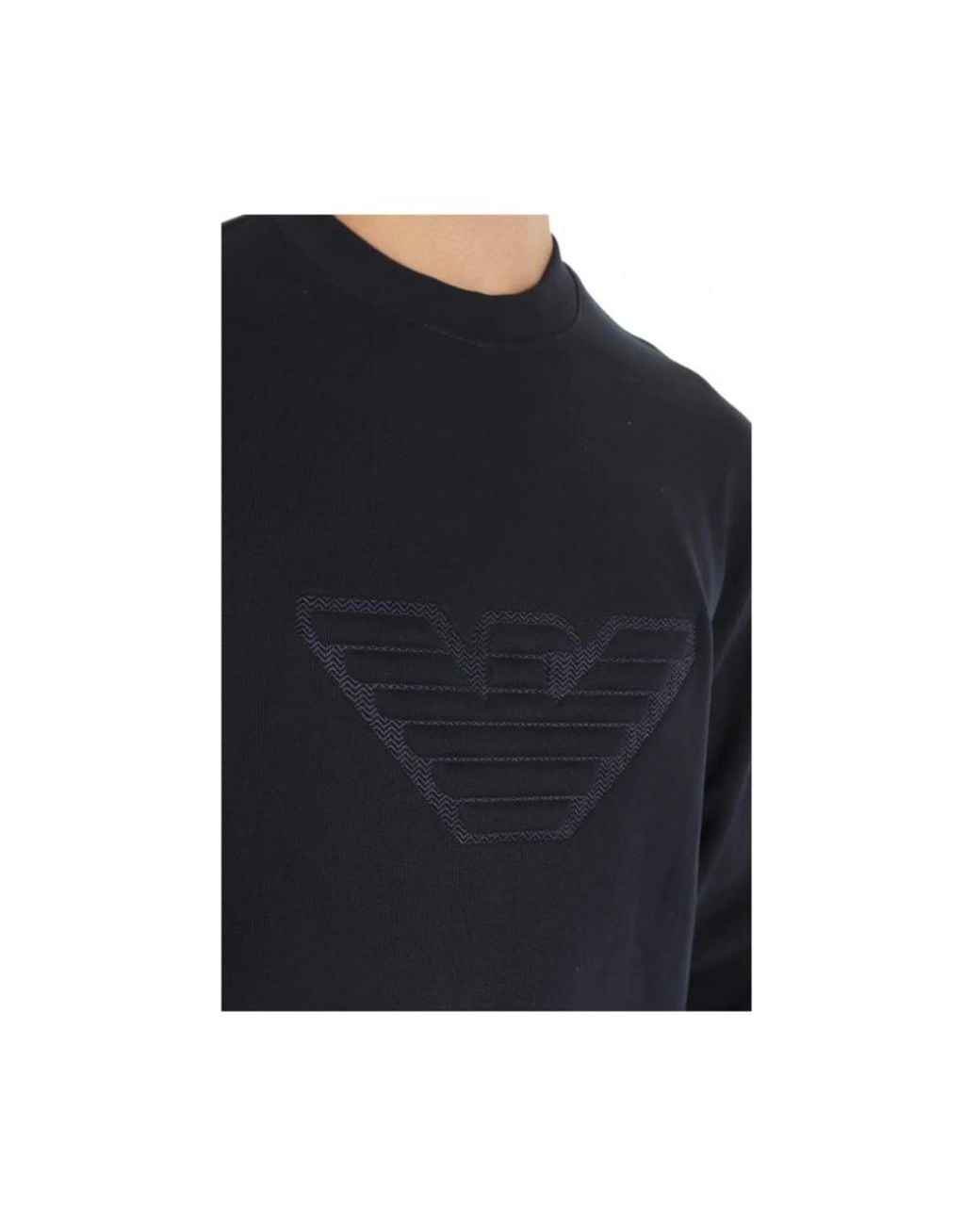 Emporio Armani Black Sweatshirts for men