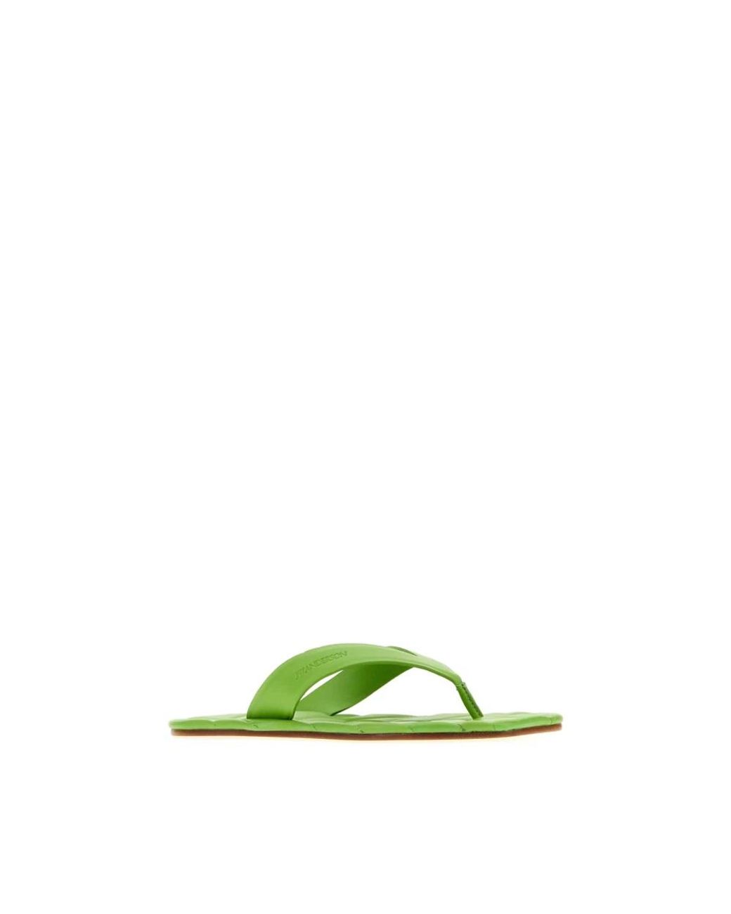 J.W. Anderson Green Flip Flops