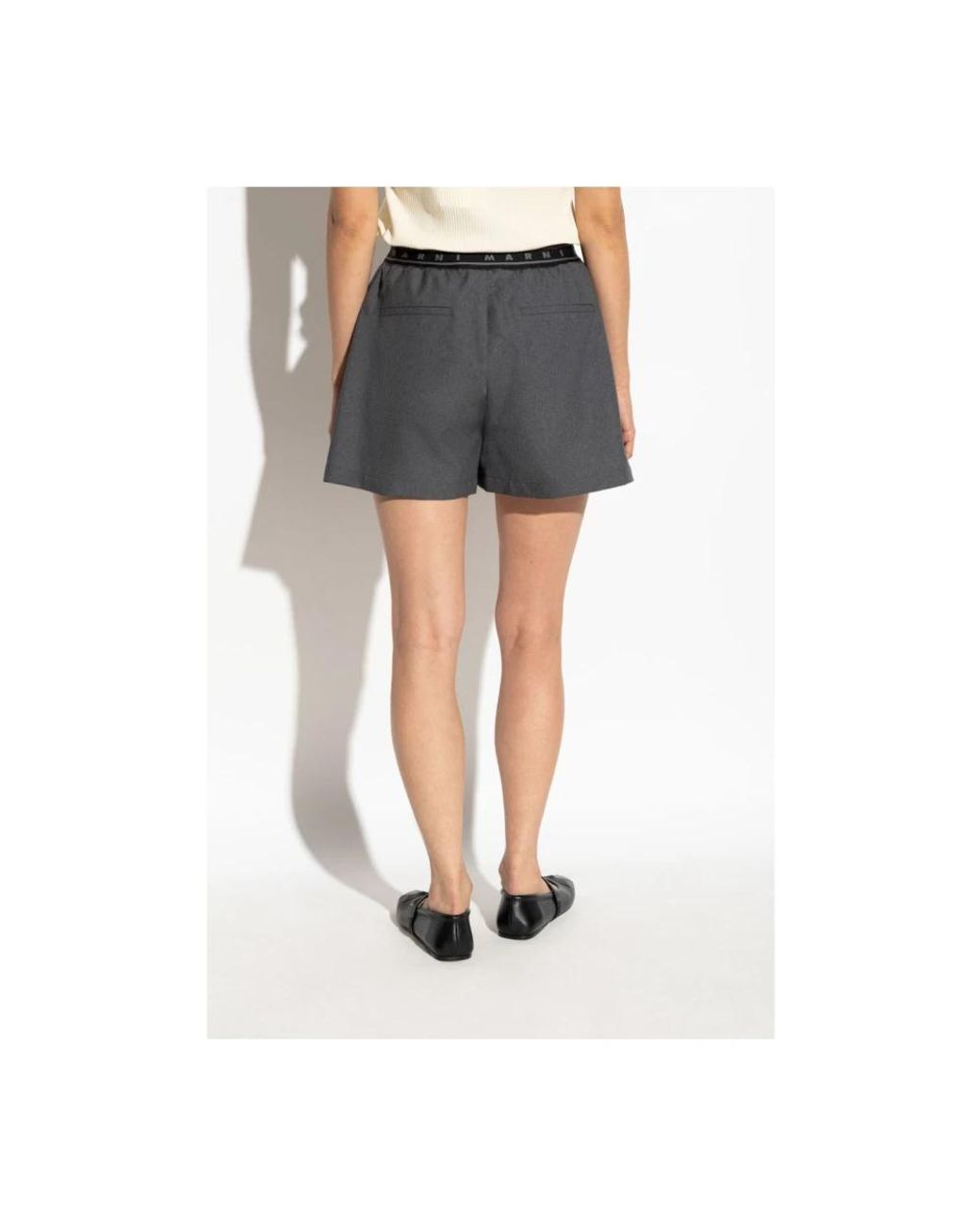 Marni Gray Short Shorts