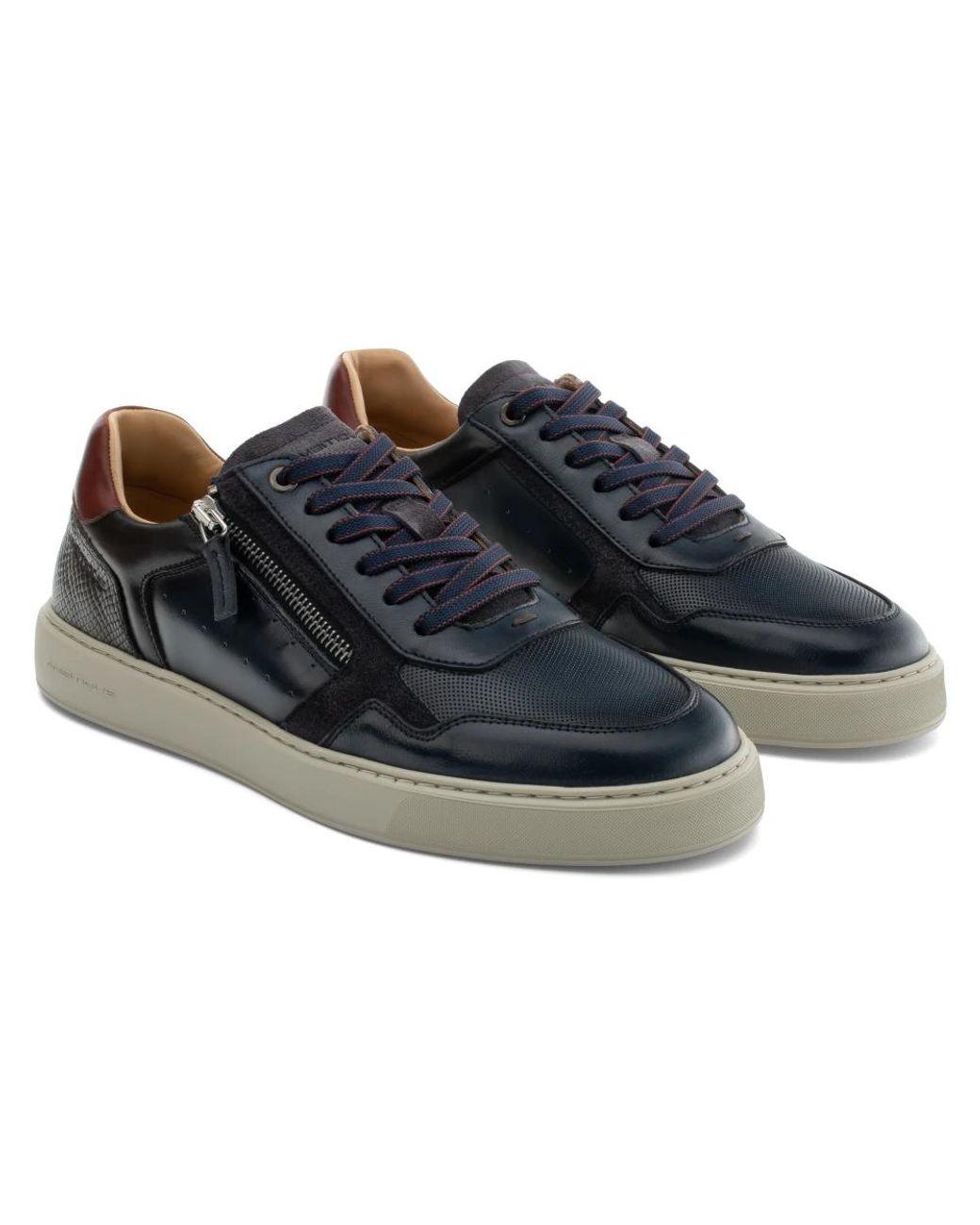 Ambitious Lewis Zip Sneaker in Black für Herren