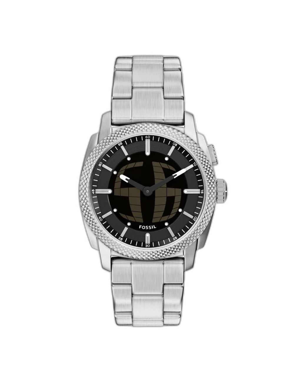Fossil Machine Watch Fs6155 in het Metallic voor heren