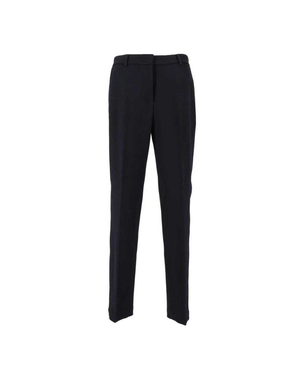 Peserico Blue Straight Trousers