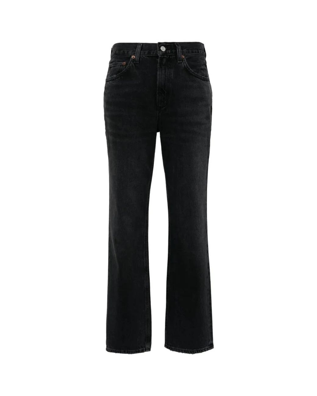 Agolde Black Boot-Cut Jeans