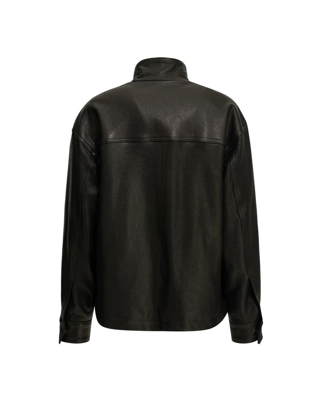 Leather Jackets Semler de hombre de color Black