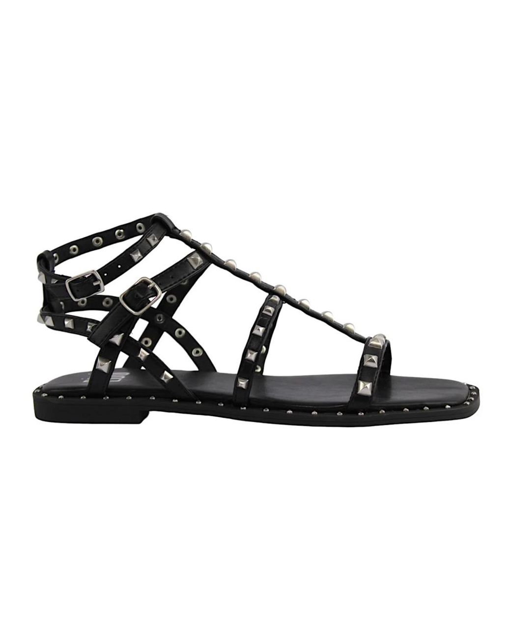 Bibi Lou Black Flat Sandals