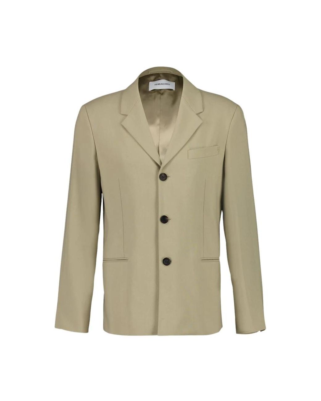 Ferragamo Green Blazers for men