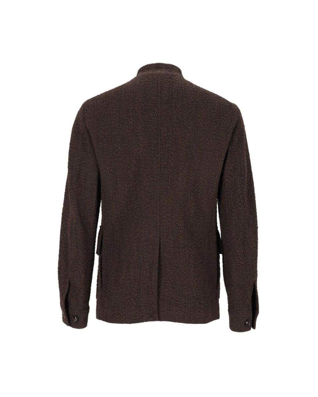 Giorgio Armani Brown Light Jackets for men