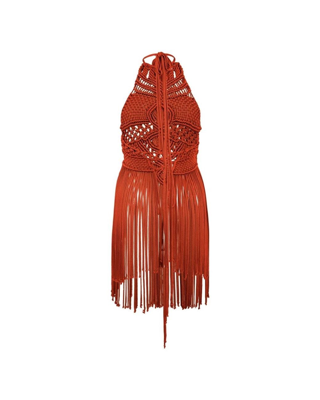 Alberta Ferretti Red Short Dresses