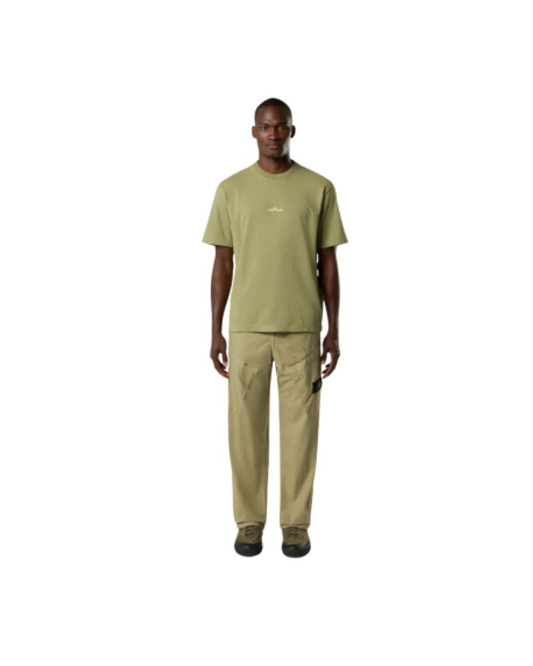 Stone Island Green T-Shirts for men