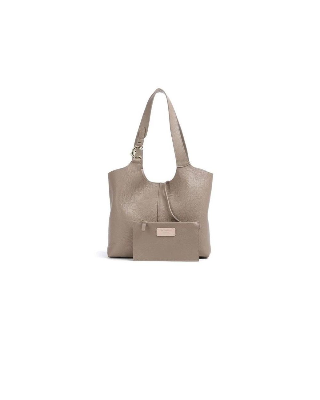 Coccinelle Gray Shopping Bags