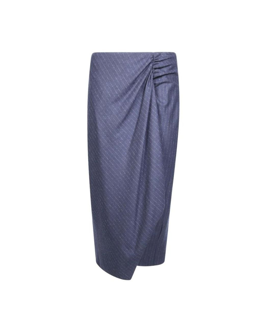 Pinko Blue Midi Skirts