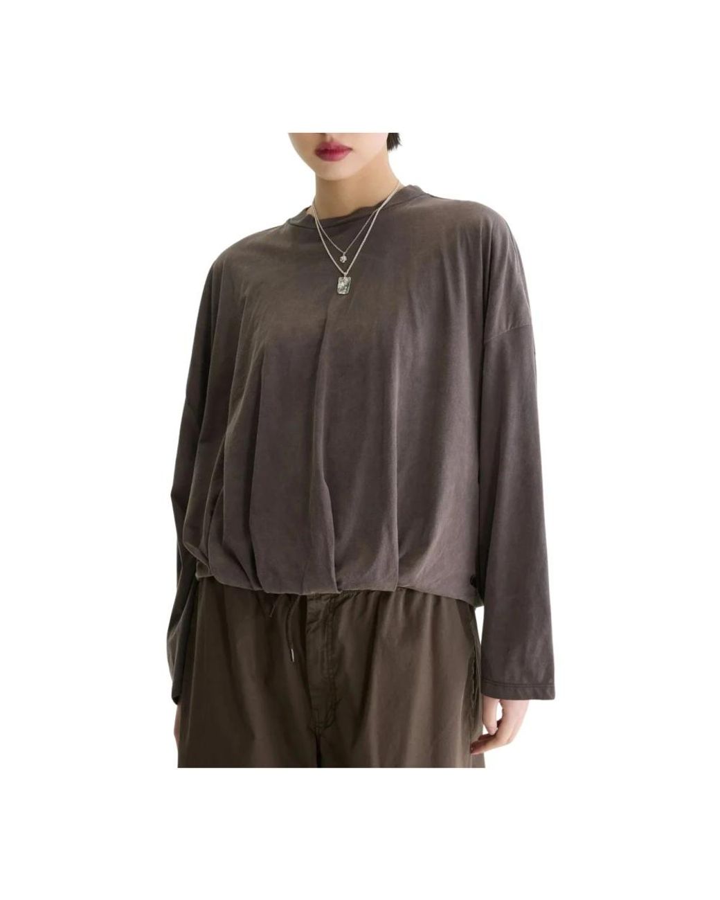 Bellerose Brown Long Sleeve T-Shirts