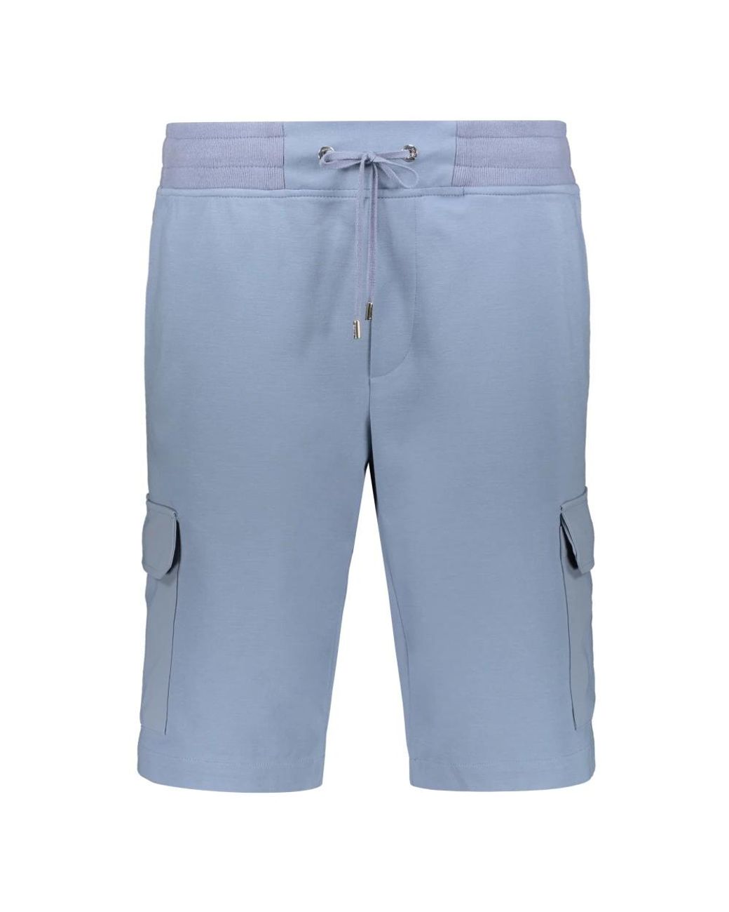 Moorer Blue Casual Shorts for men