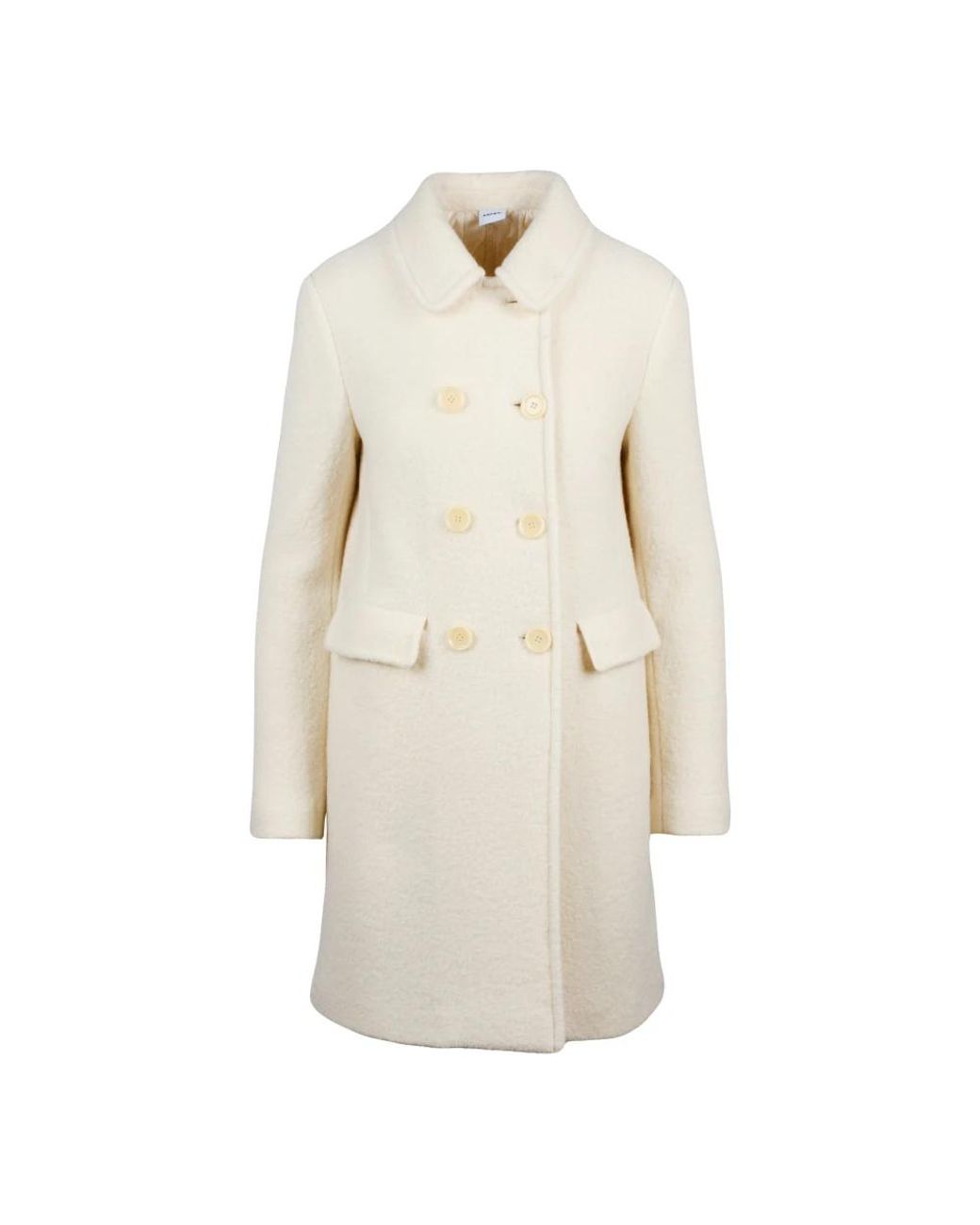 Aspesi Natural Double-Breasted Coats