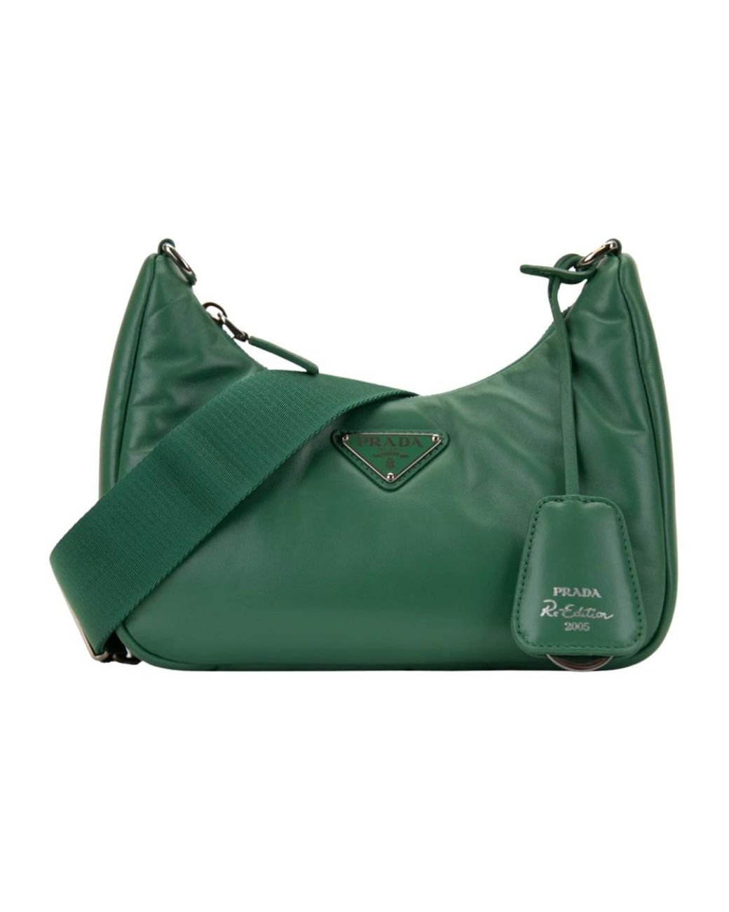Prada Green Shoulder Bags