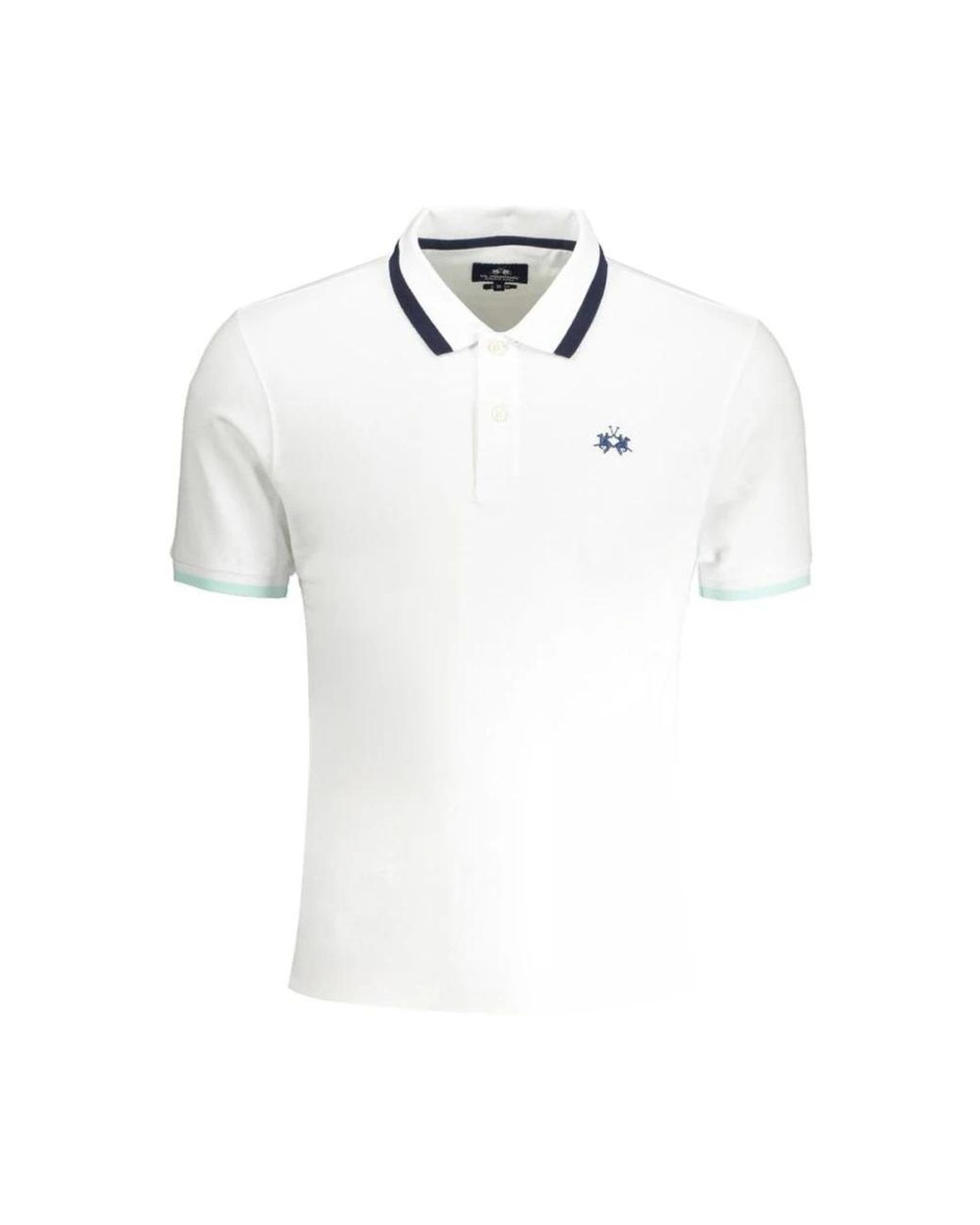 La Martina White Polo Shirts for men