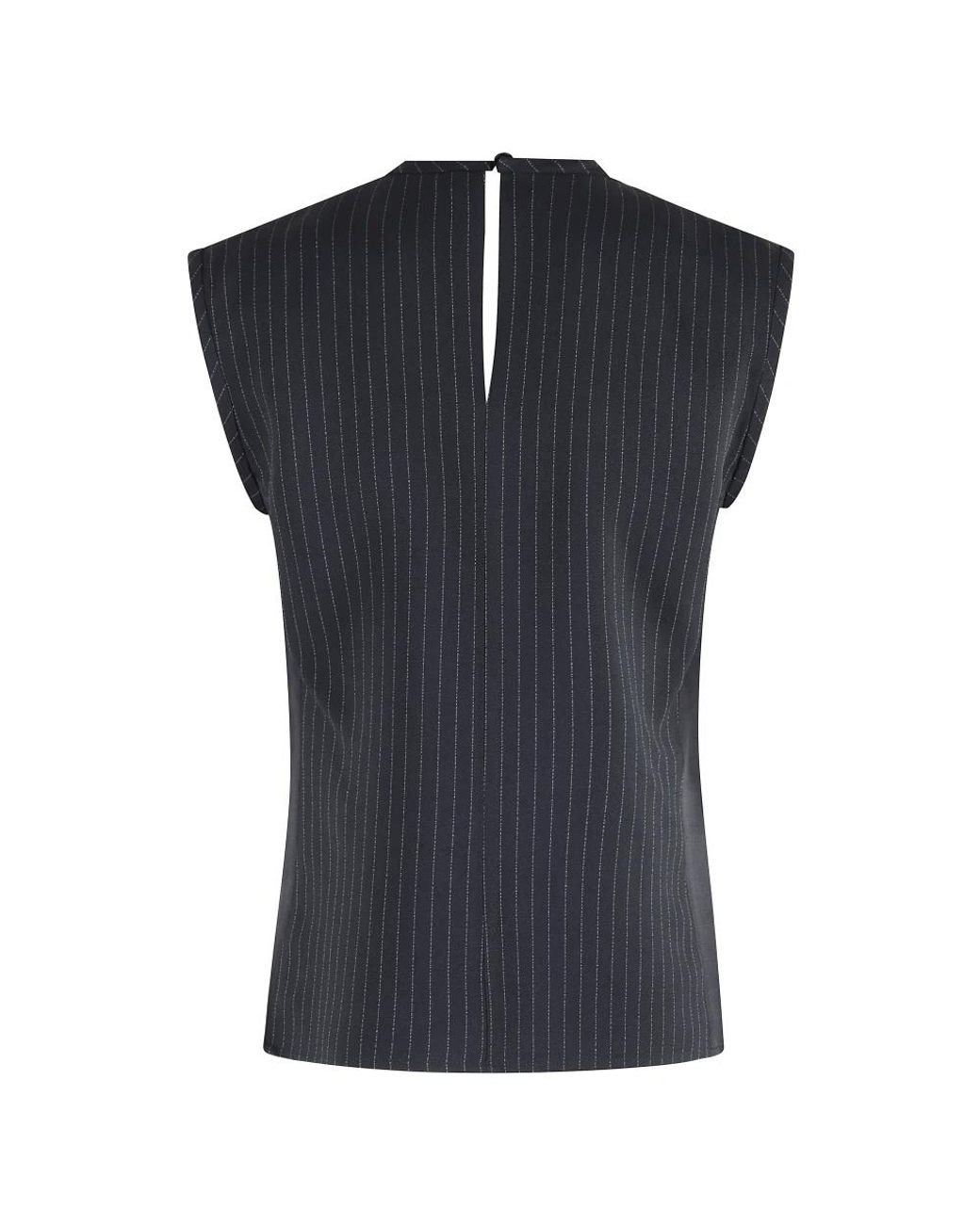 Blouses Tela de color Black